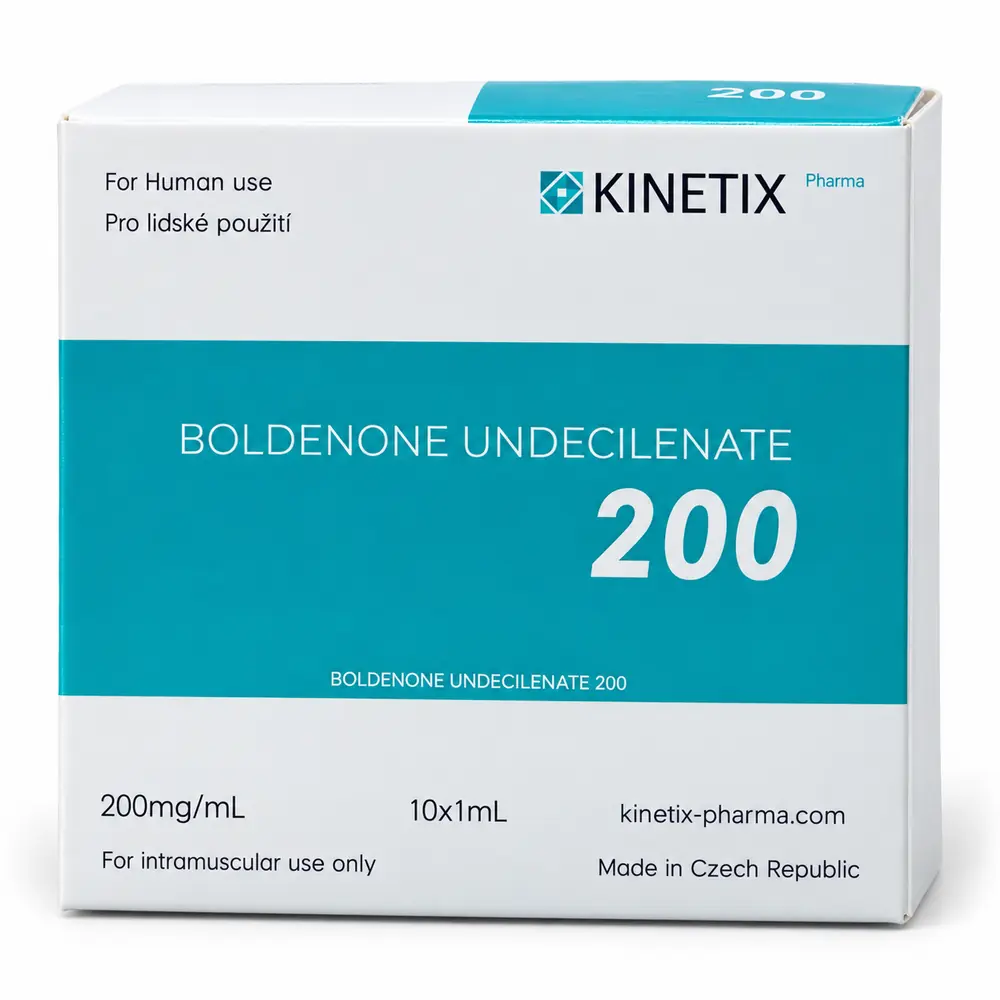 Kinetix Pharma Boldenone Undecylenate 200, product box
