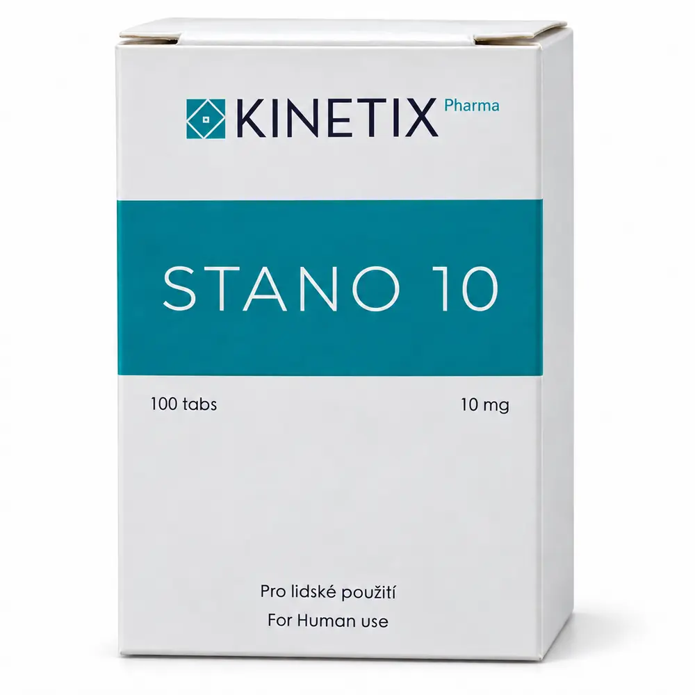Kinetix Pharma Stanozolol 10, product box